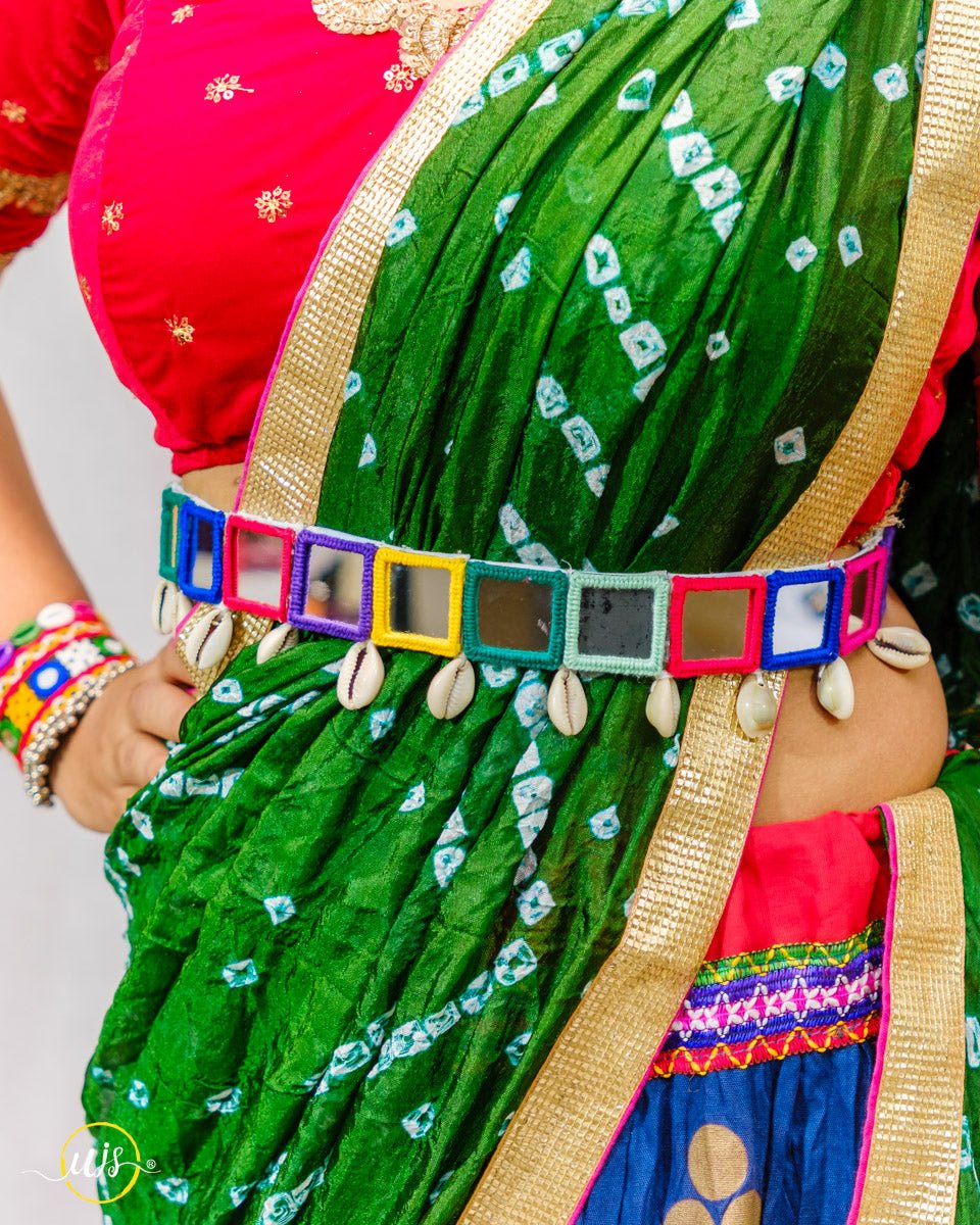 Fabric Mirror Work Kamar Patta - shop_name