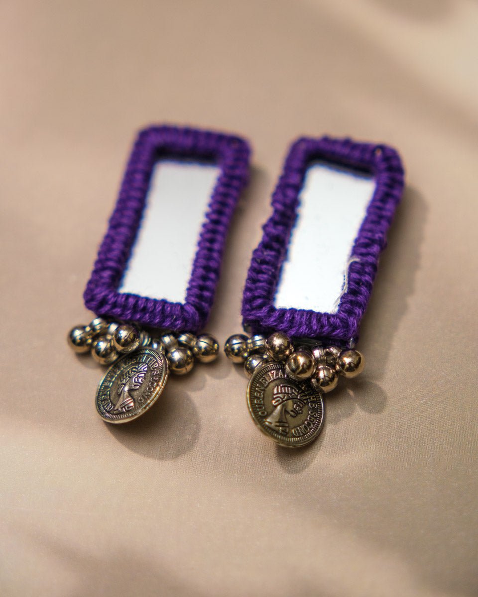 Purple Cowrie Choker Choker Set - shop_name