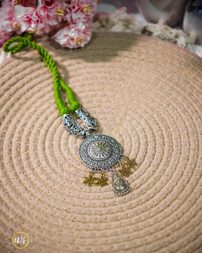 Boho Oxidised Necklace - shop_name